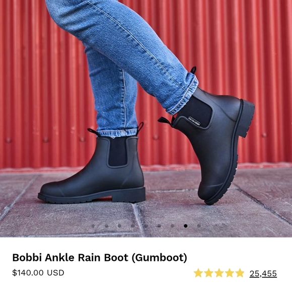 Black Ankle Boots - Picture 5 of 6